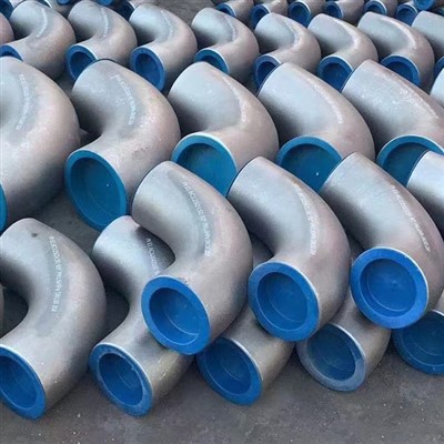 ASTM A234 WPB especificação sem emenda do cotovelo do aço carbono do raio longo de 45 graus